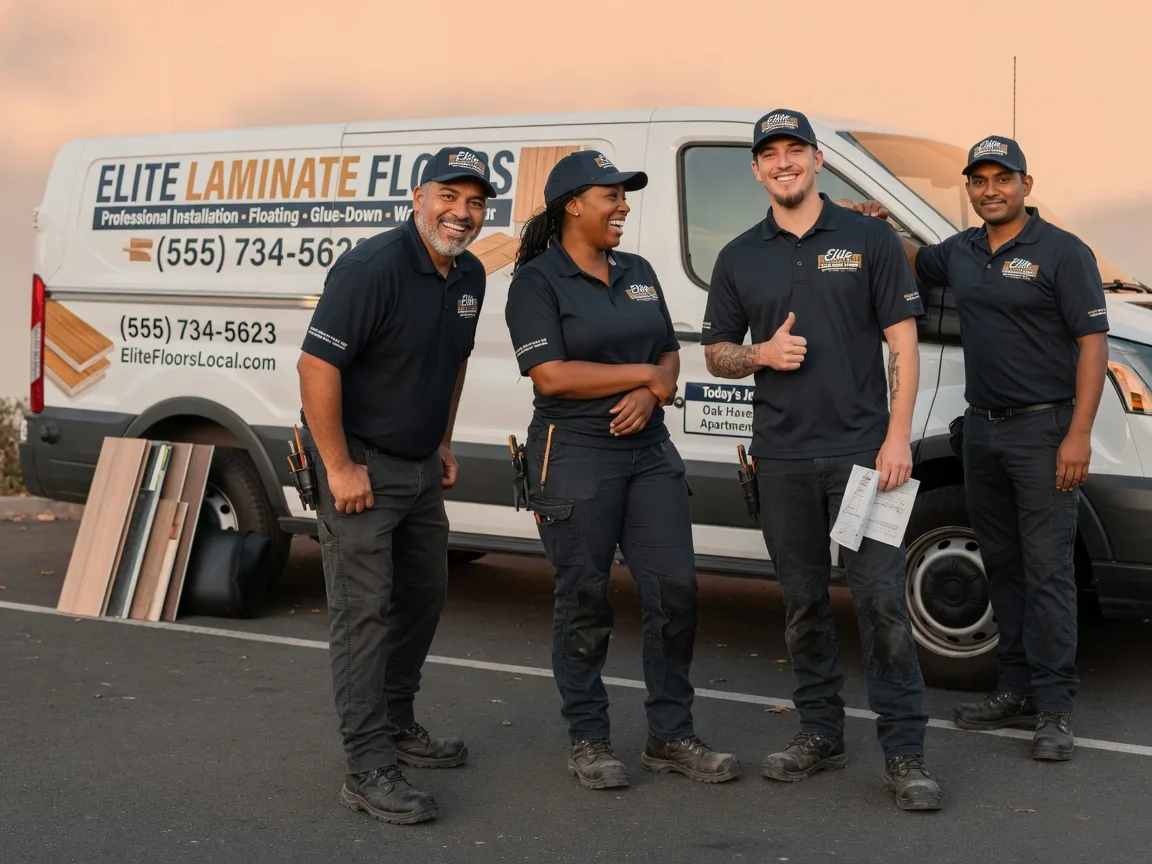 Laminate flooring installation company in Brandon, IA